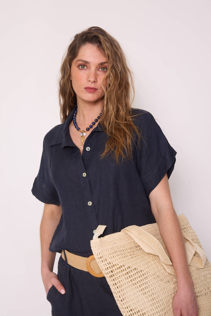Polera Camila azul