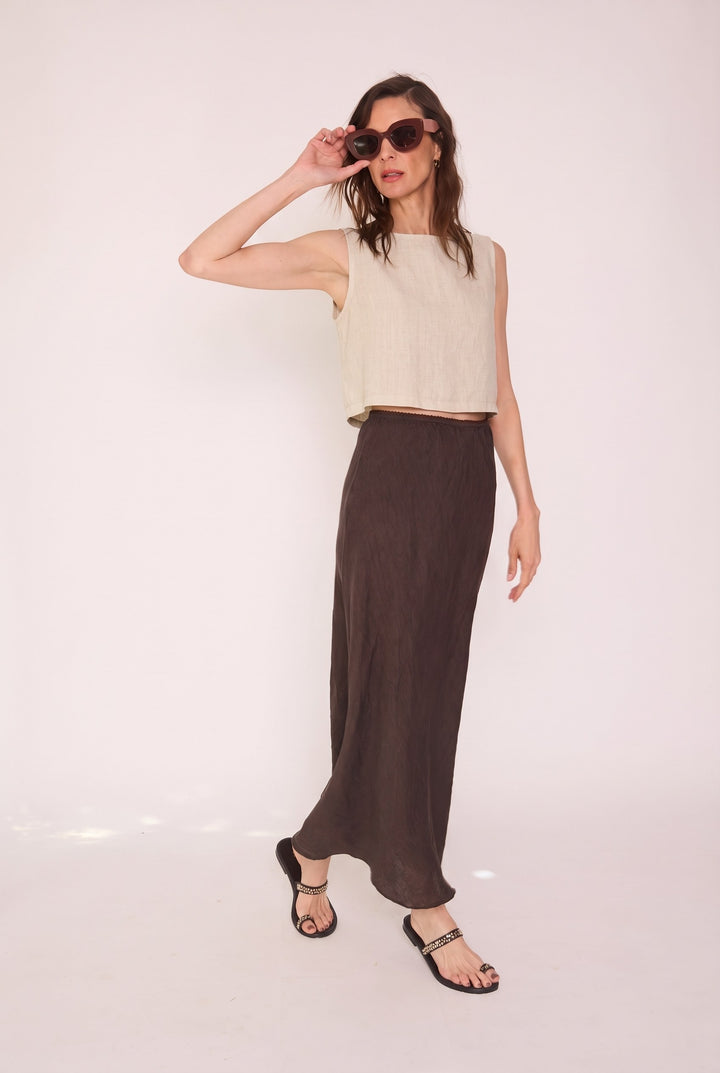Polera Catalina beige