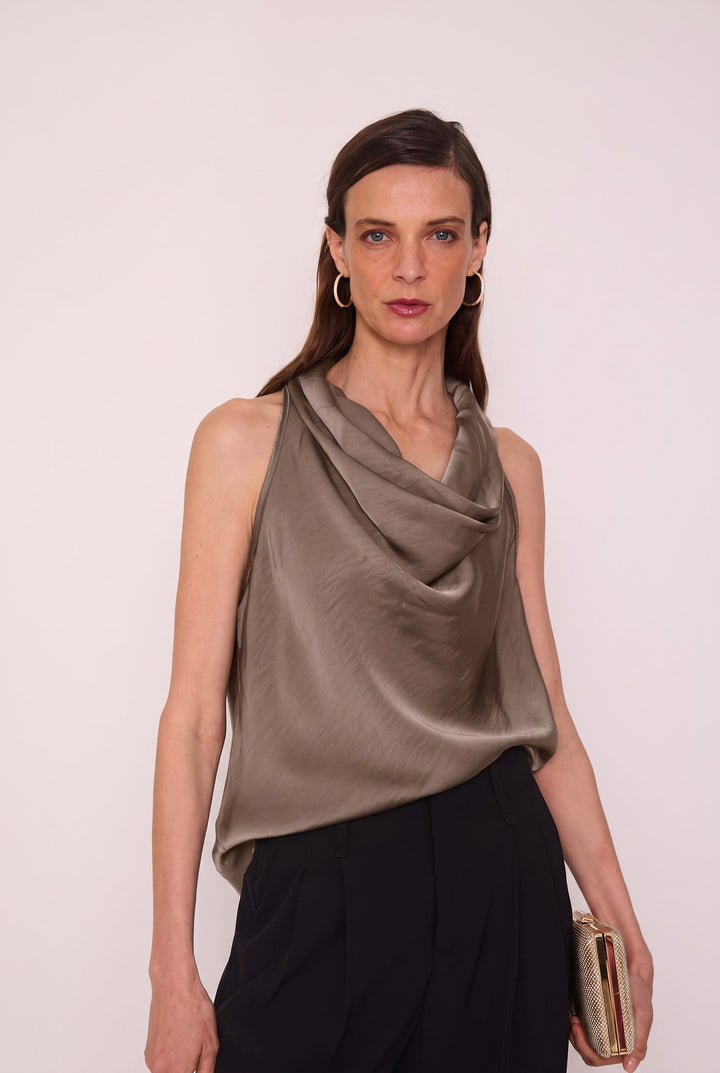 Polera Clara visón