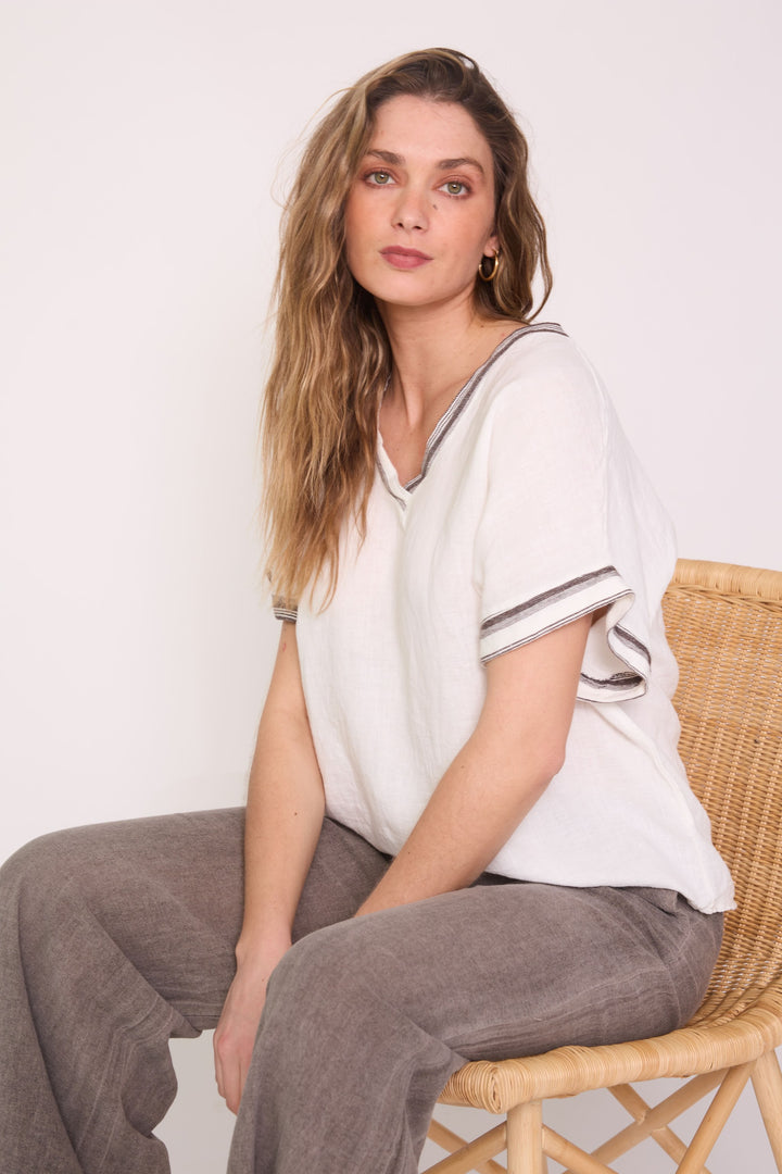Polera Colomba beige