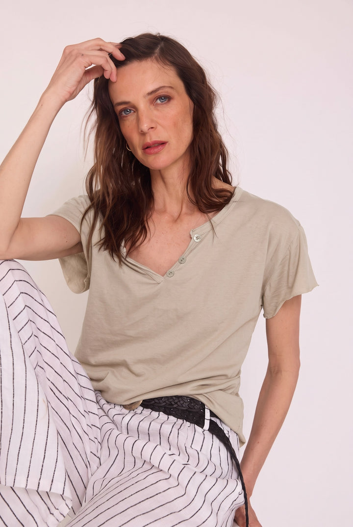 Polera Elena beige
