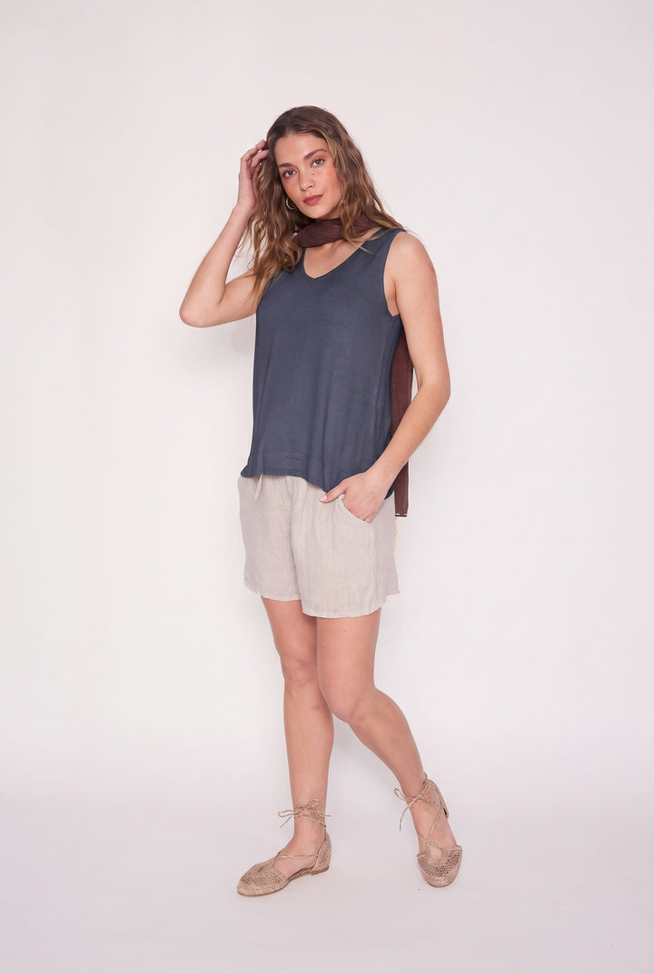 Polera Francesca azul