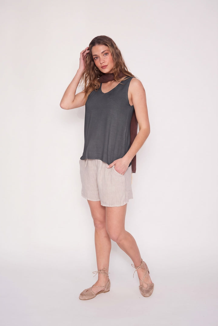 Polera Francesca gris