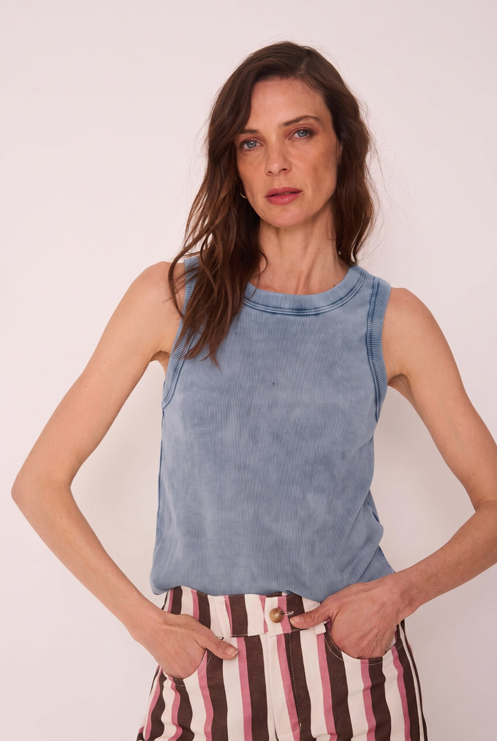 Polera Frida celeste