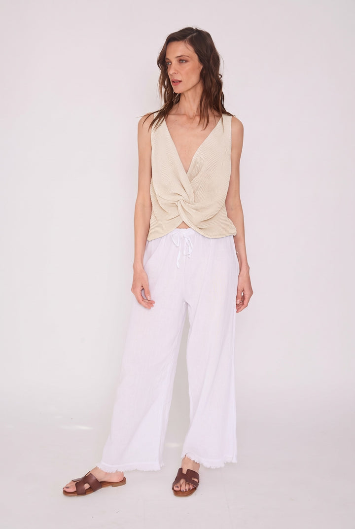 Polera Gema blanco invierno