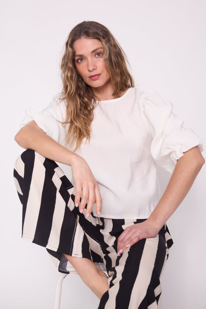 Polera Gloria blanco