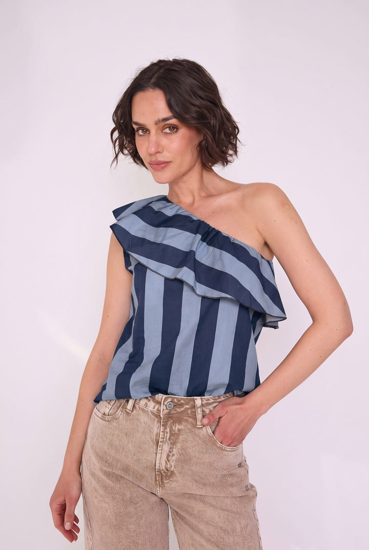 Polera Inés azul
