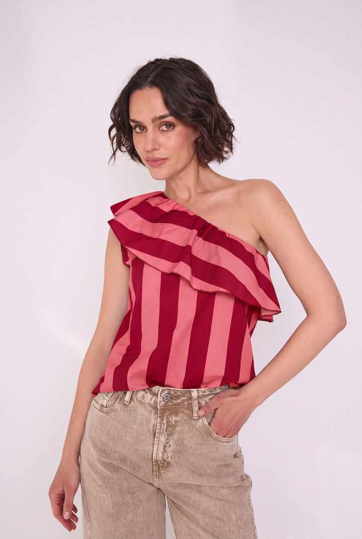 Polera Inés rojo