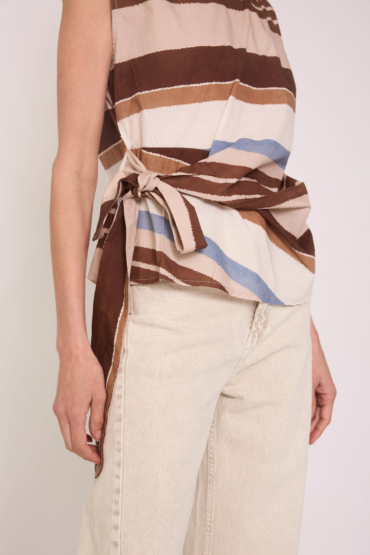 Polera Isidora beige