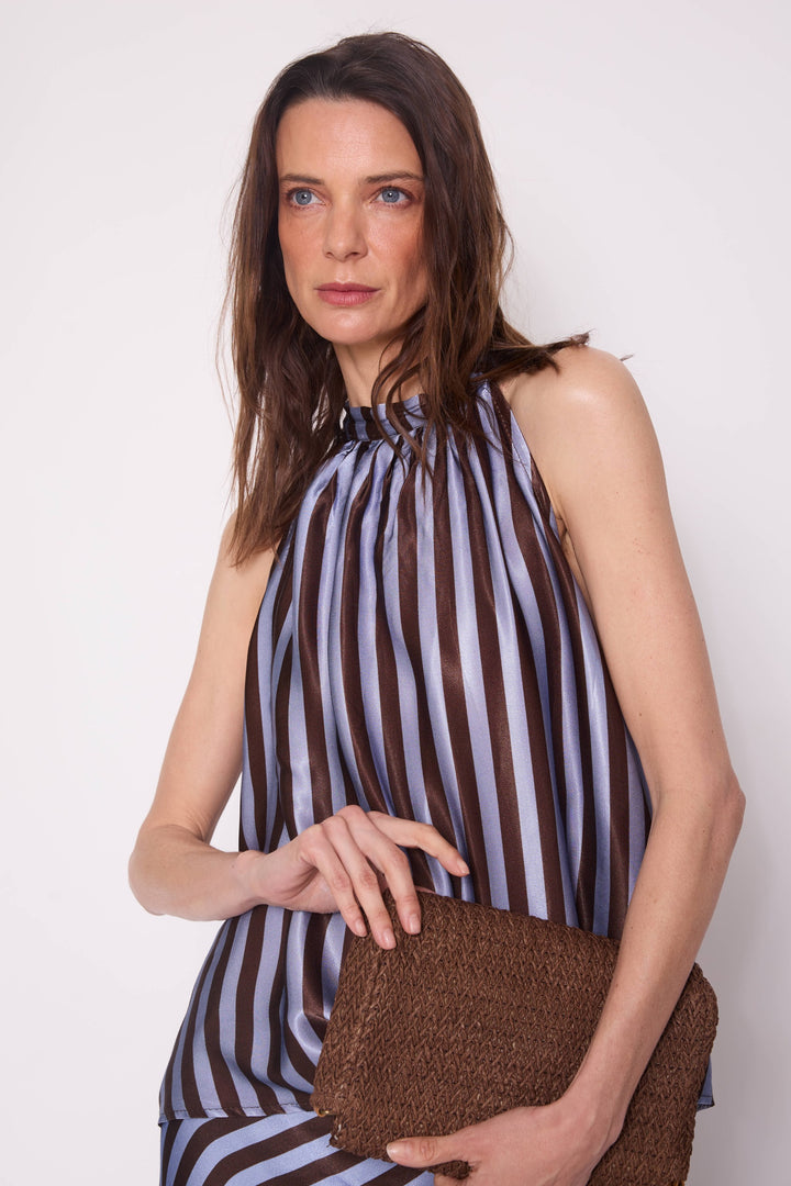 Polera Juana celeste