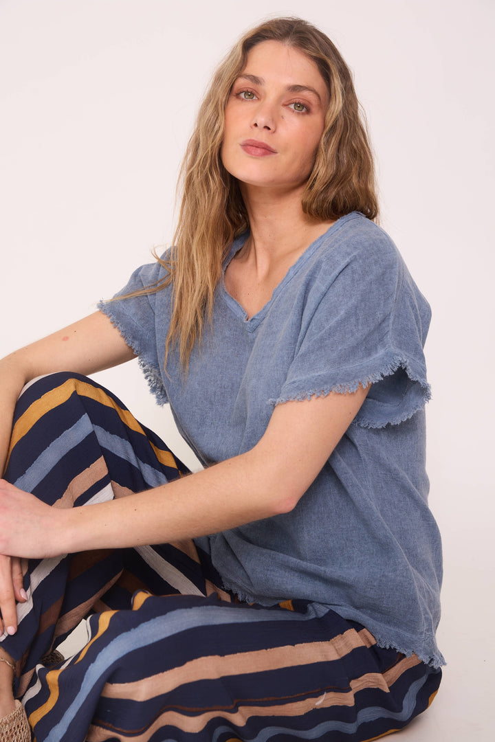 Polera Julia celeste