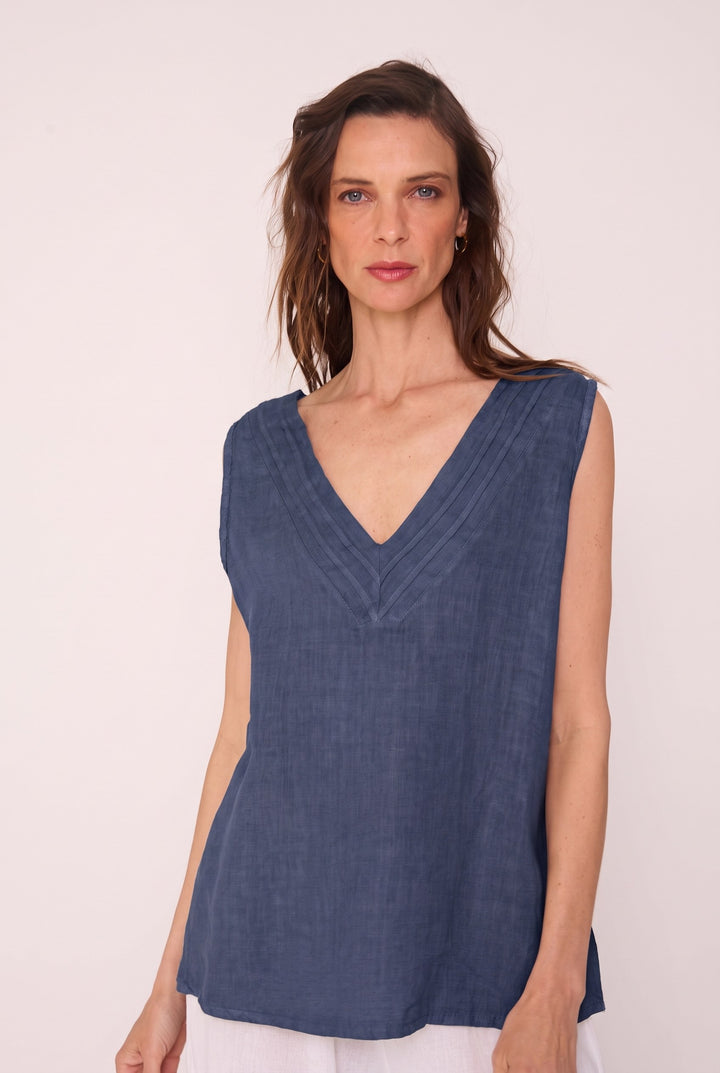 Polera Magdalena azul