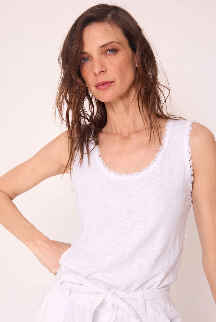 Polera María blanco