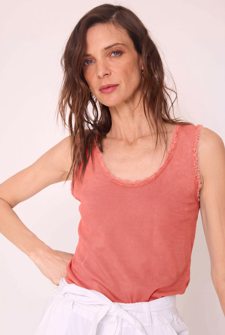 Polera María coral