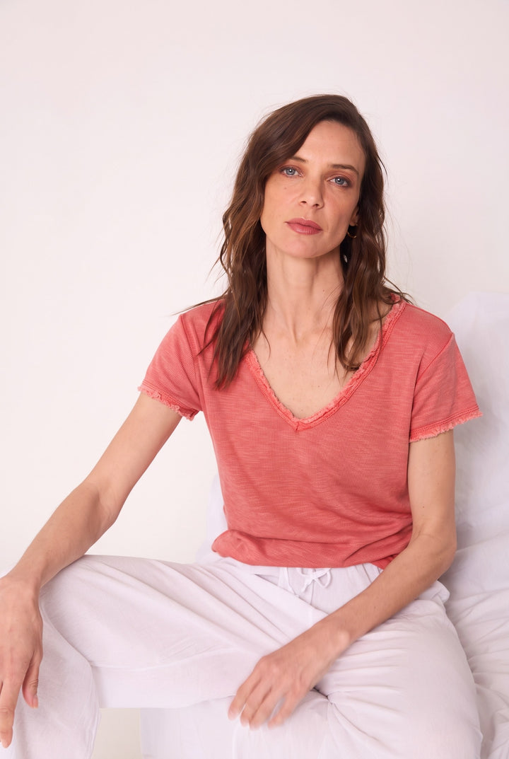 Polera Mariana coral