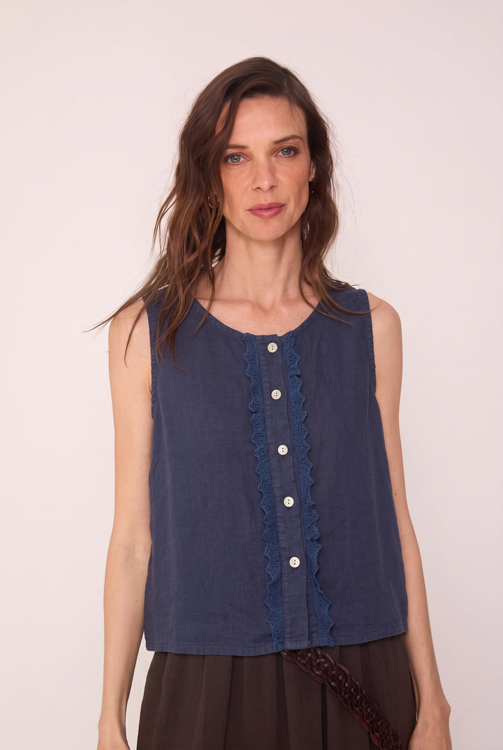 Polera Pascal azul
