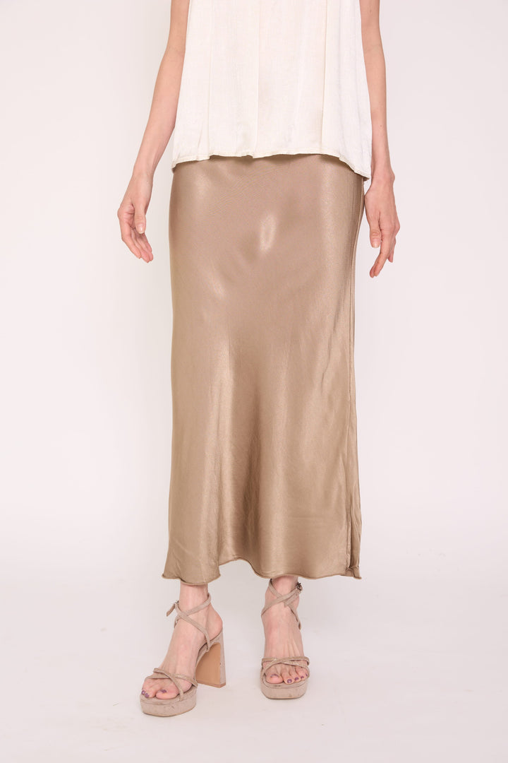 Pollera Adriana camel