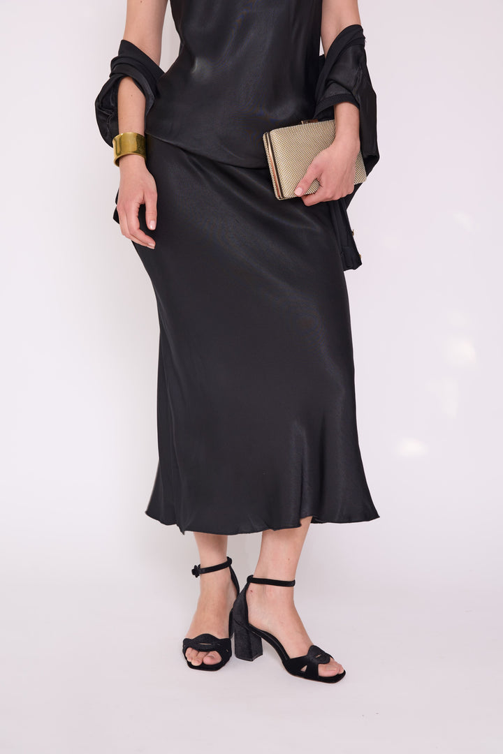 Pollera Amapola negro