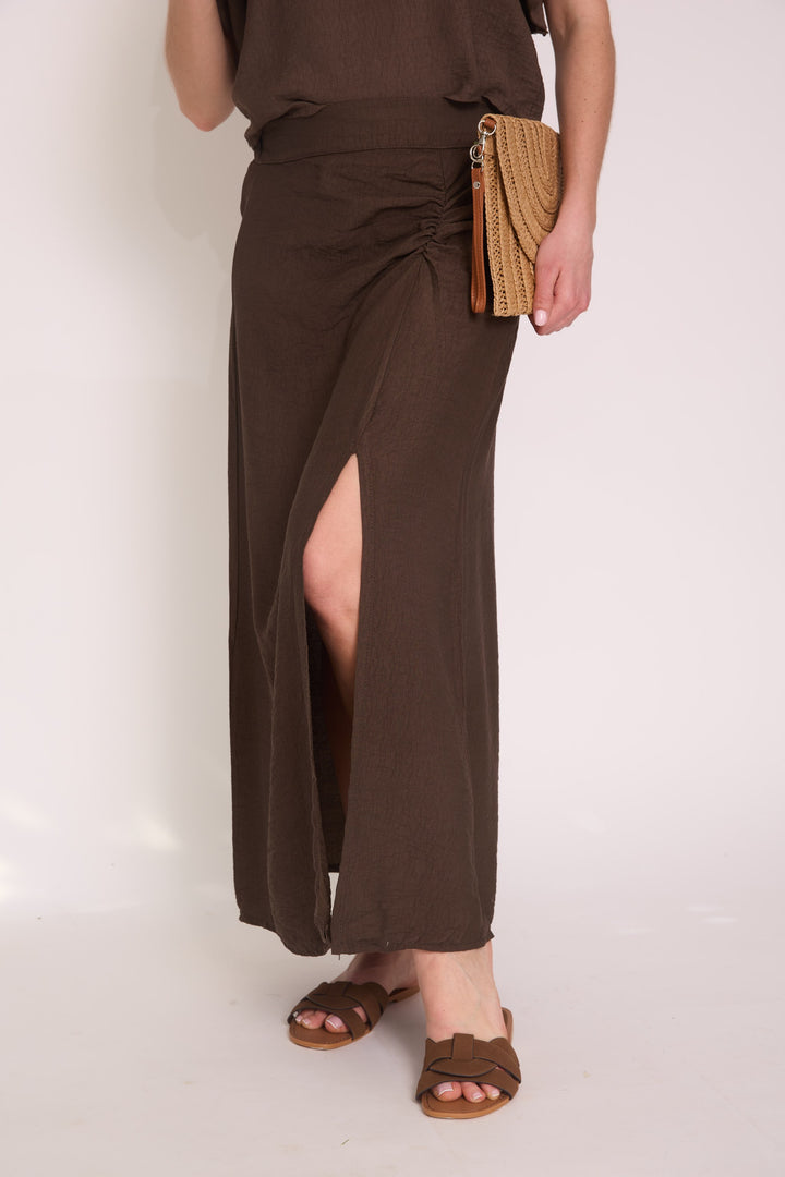 Pollera Andrea café