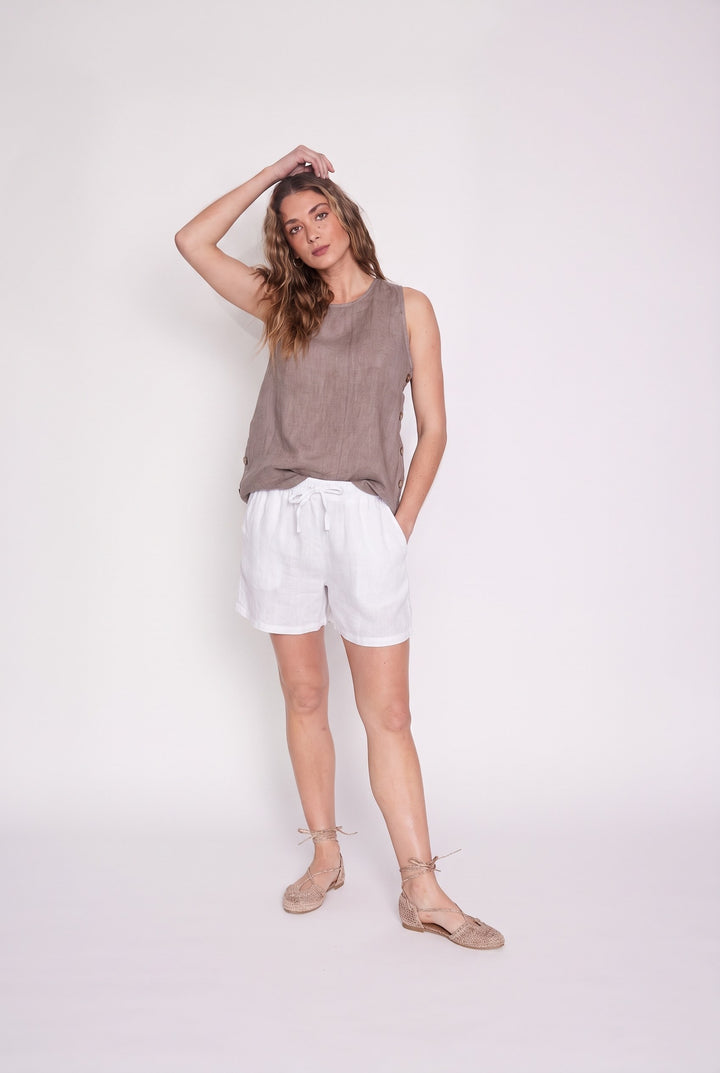 Short Alba blanco