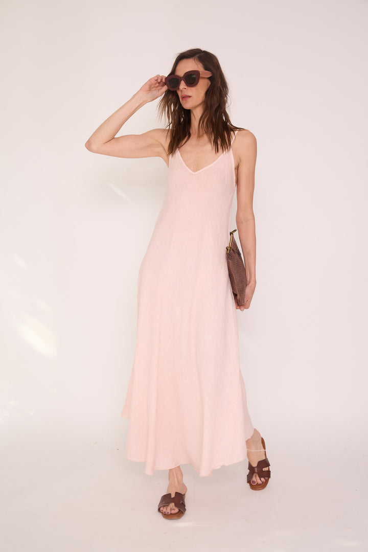 Vestido Amalia rosa