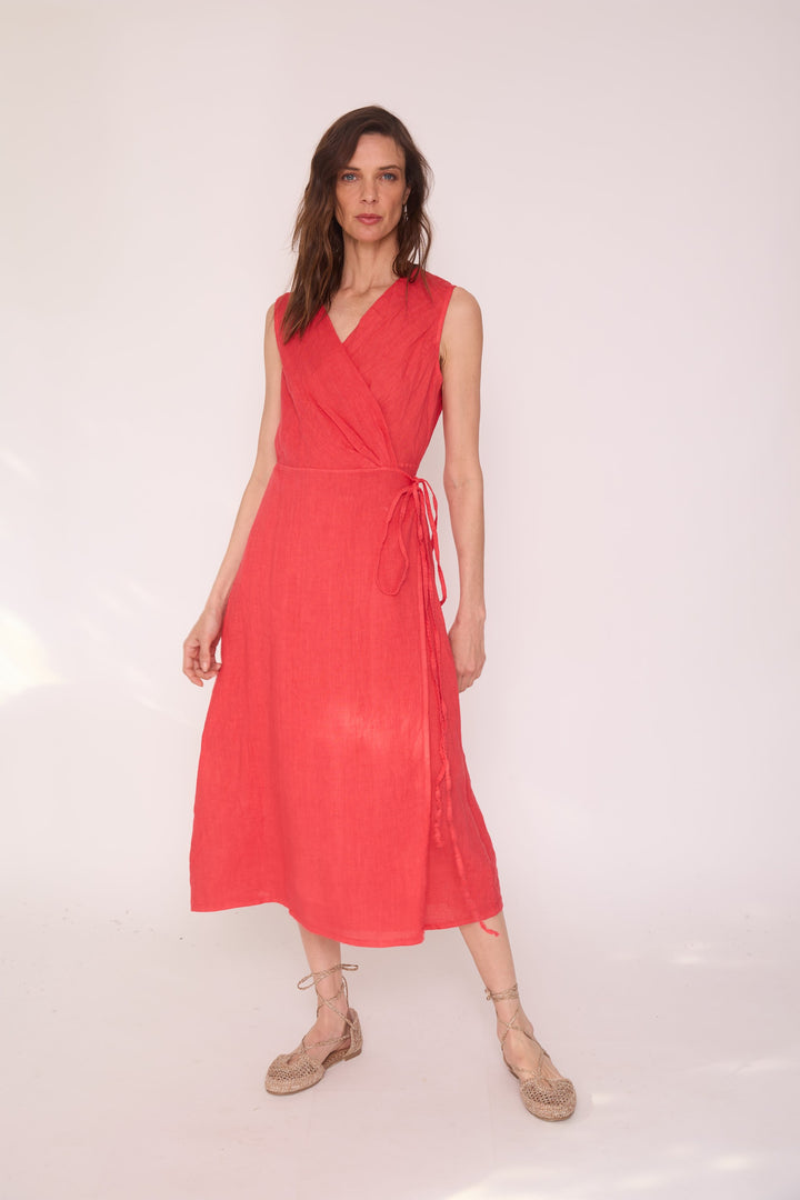 Vestido Begonia rojo