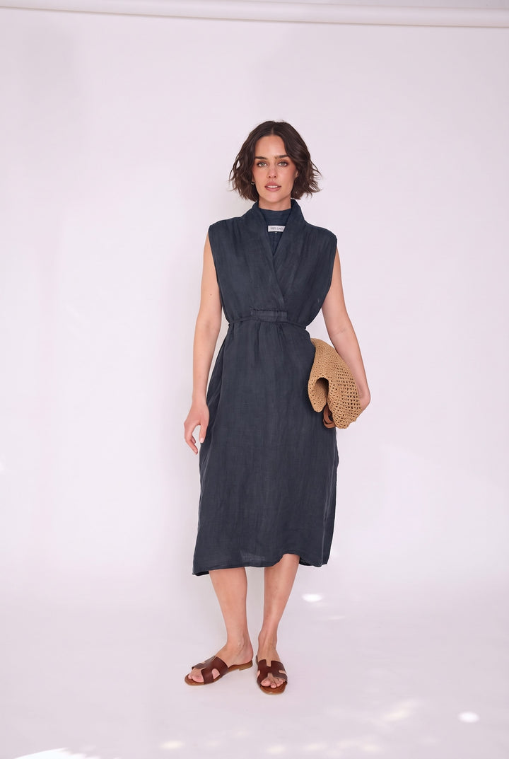 Vestido Belén azul