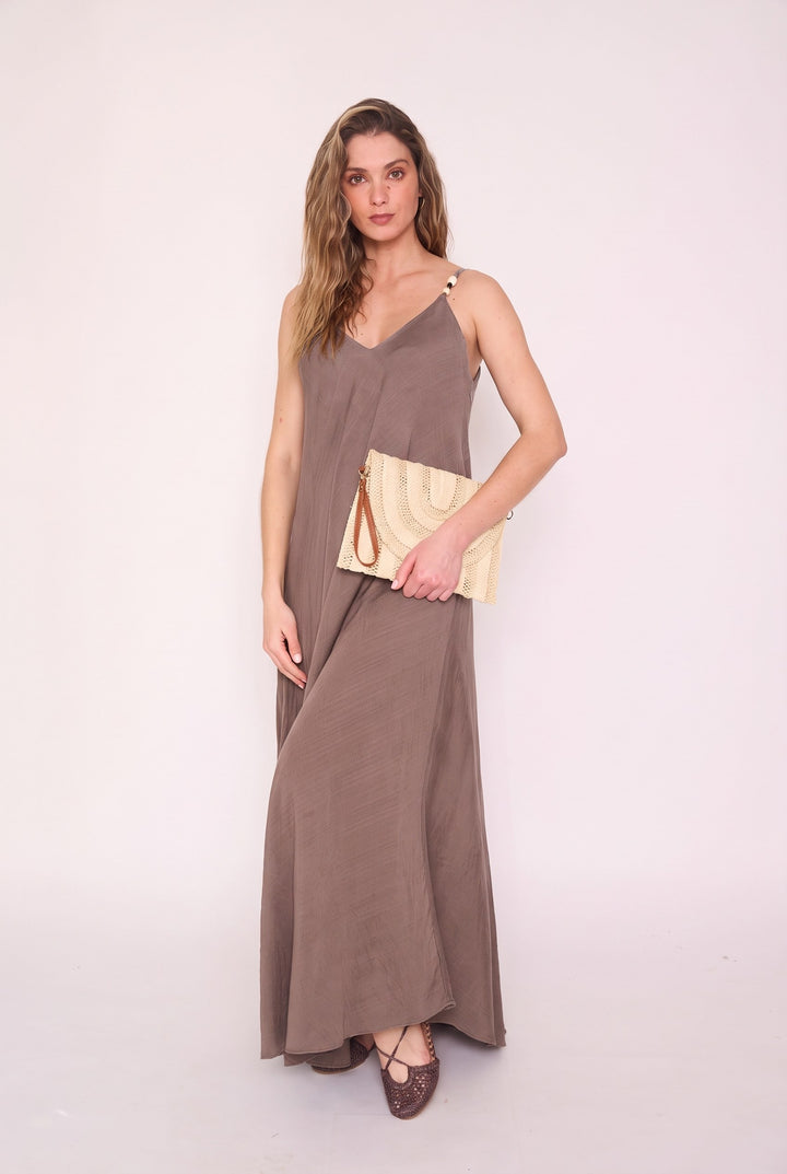 Vestido Carla visón