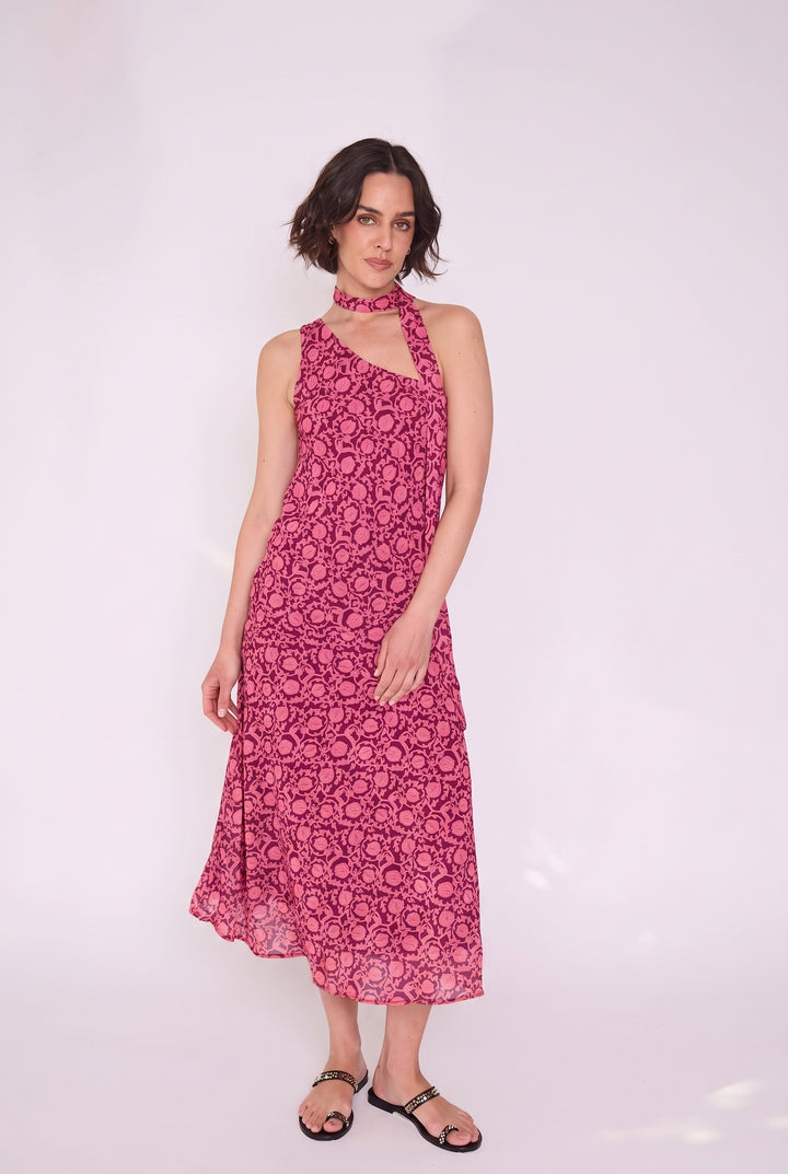 Vestido Carmen rosa