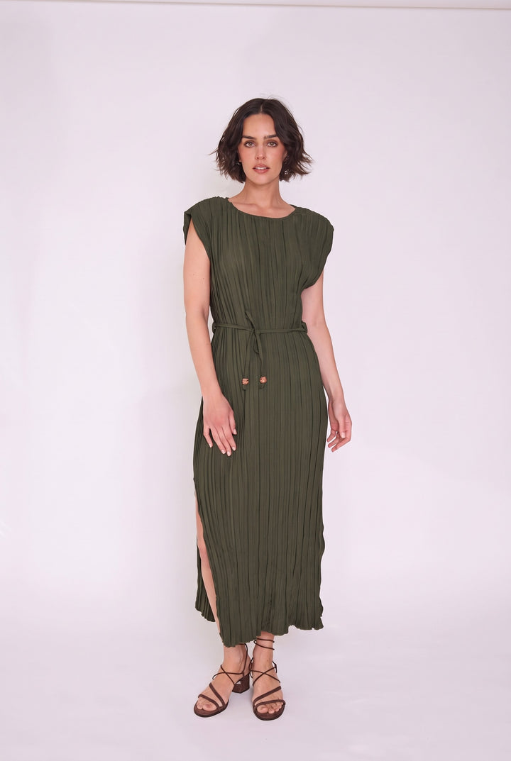 Vestido Concepción verde