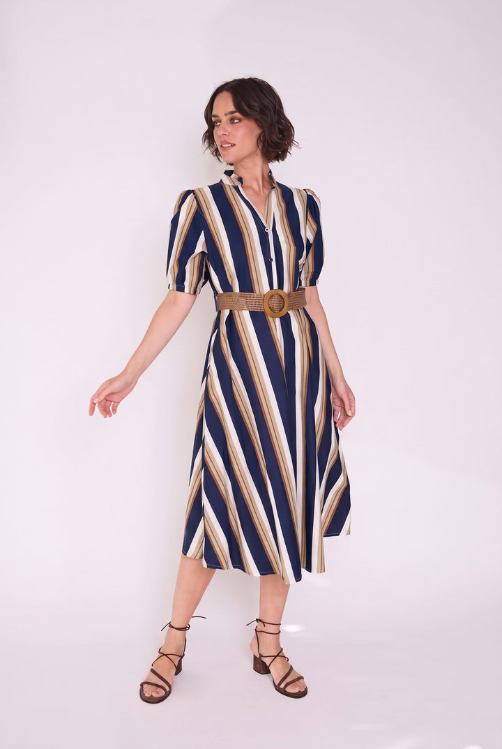 Vestido Constanza azul
