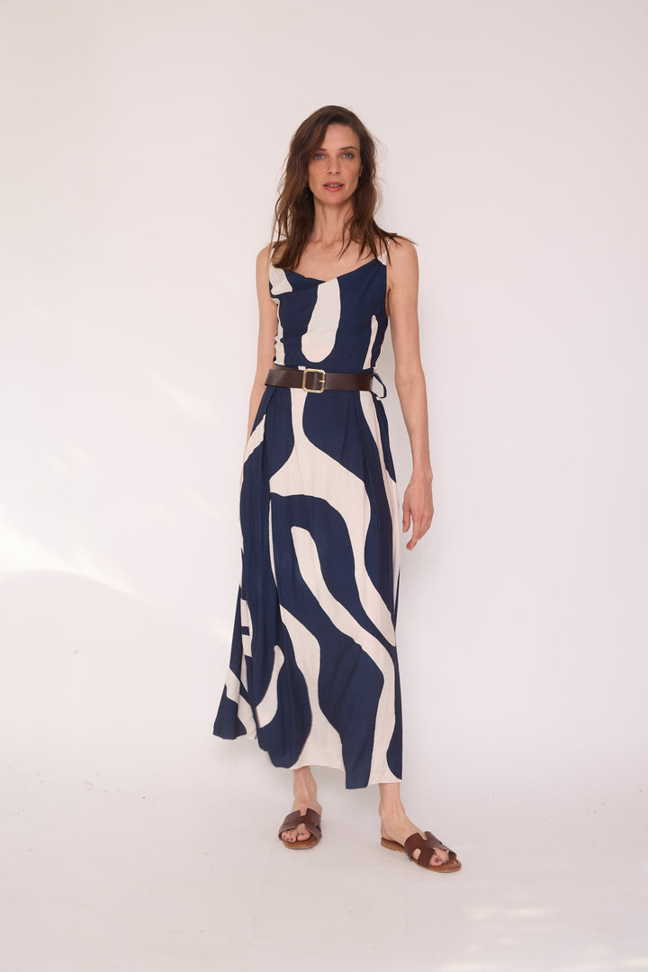 Vestido Consuelo azul
