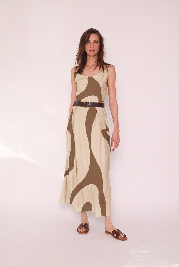 Vestido Consuelo beige