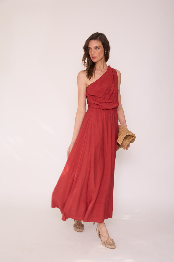 Vestido Dominga rojo