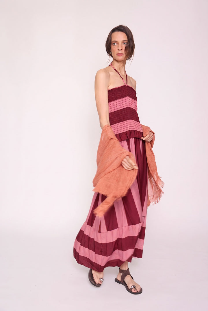 Vestido Elena rojo