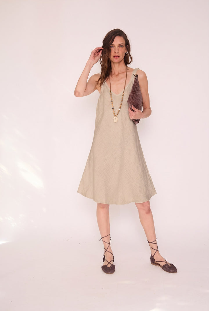 Vestido Esperanza beige