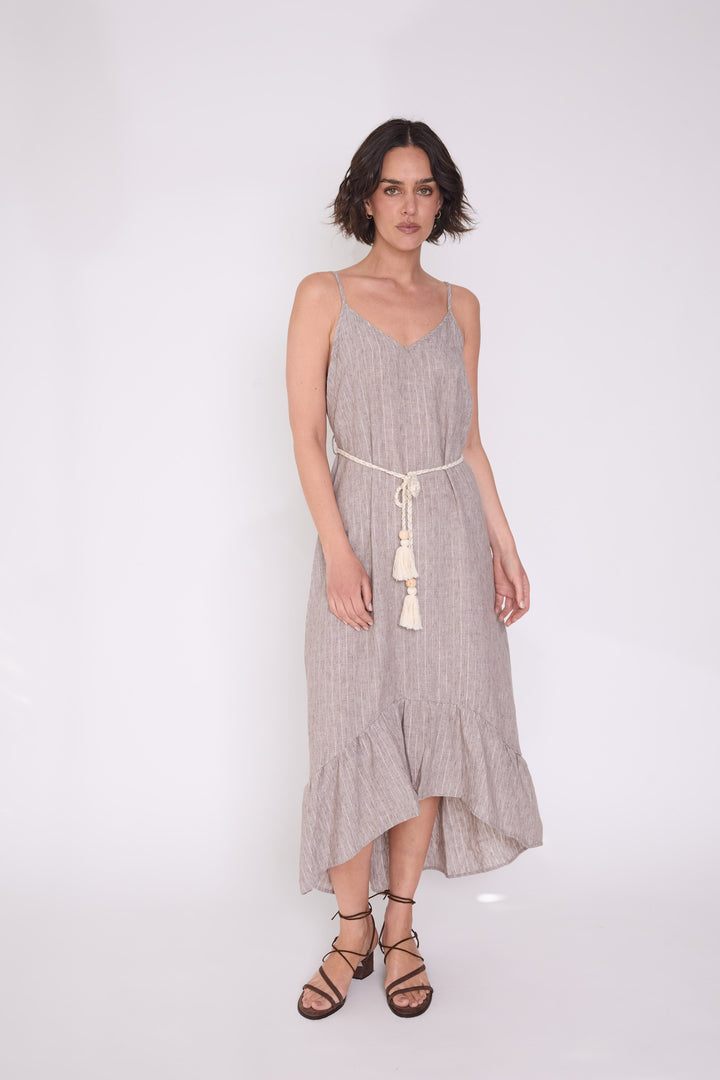 Vestido Florencia visón