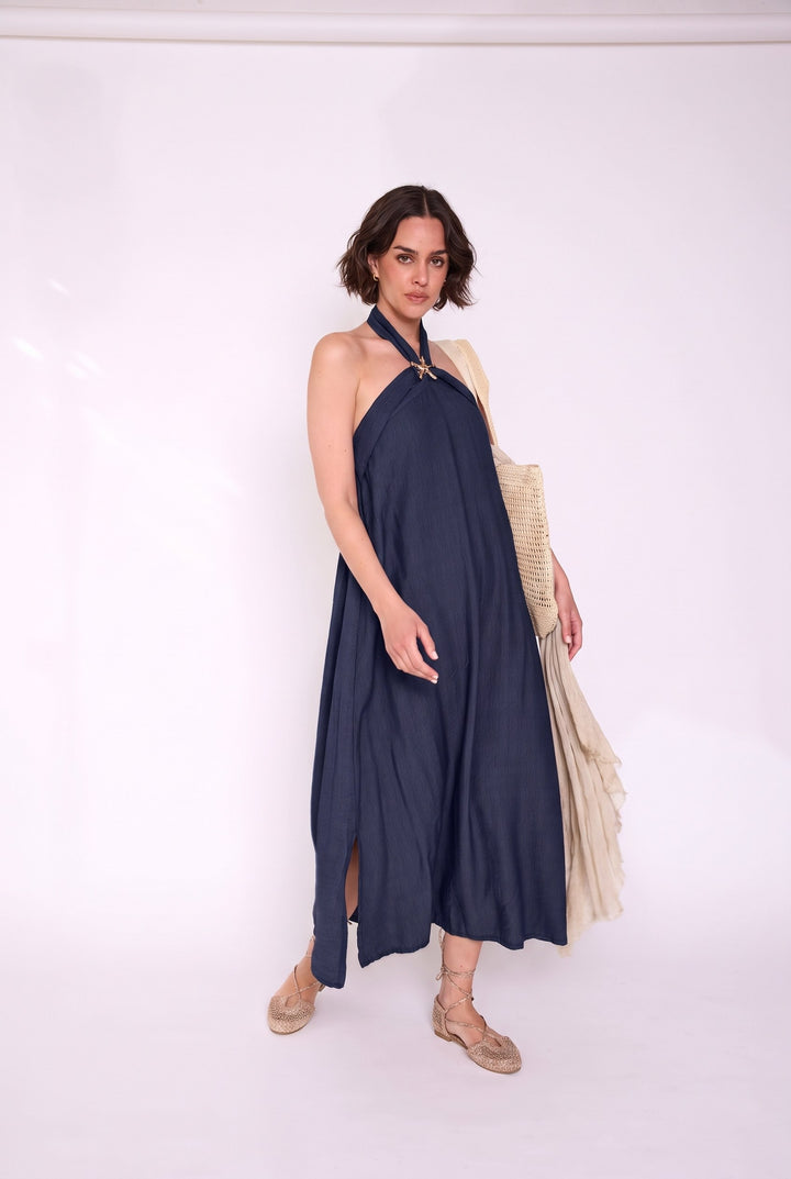 Vestido Frida azul