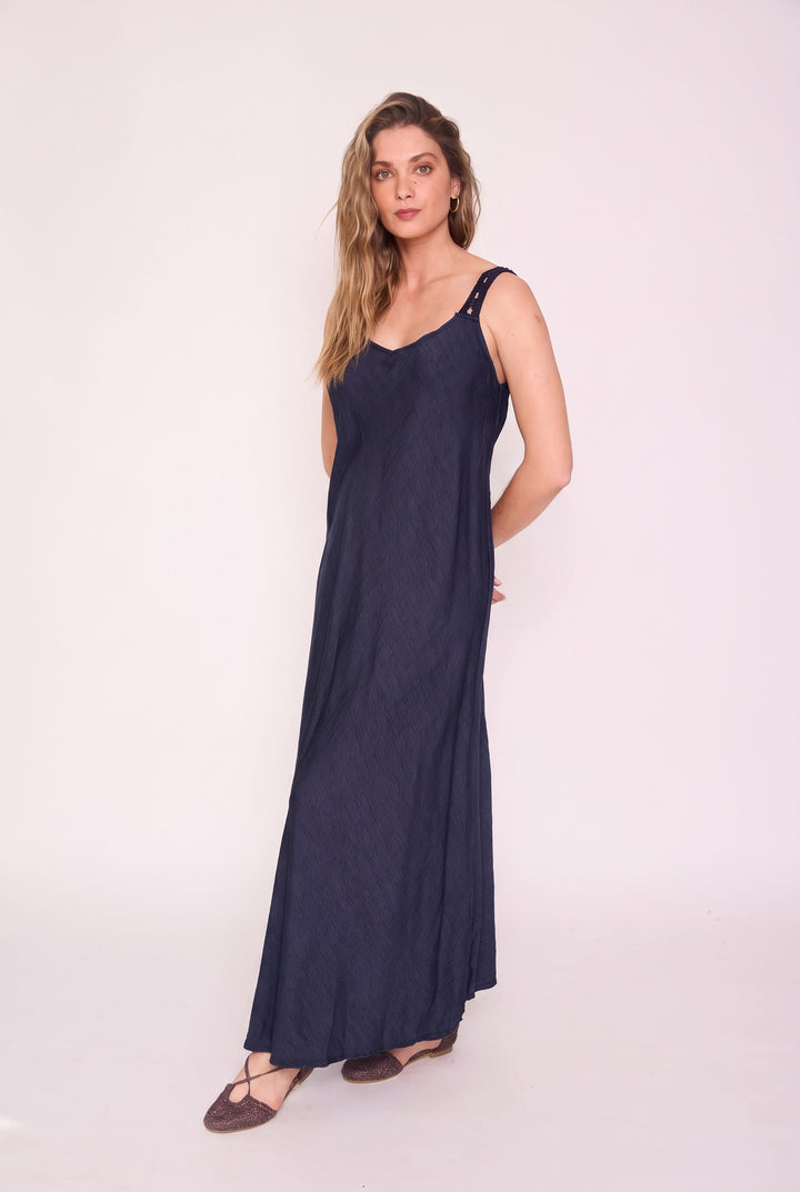 Vestido Gardenia azul